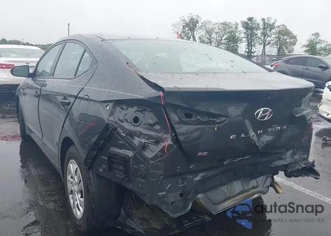 2020 Hyundai Elantra Se из США, поврежденный, VIN 5NPD74LFXLH599405